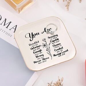 Christian Ceramic Ring Dish
